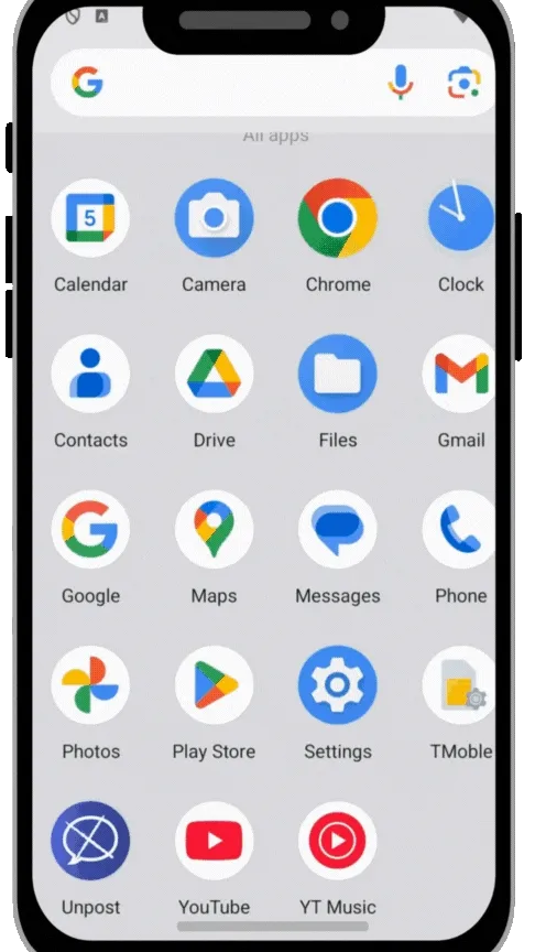 Instagram login process in Unpost app