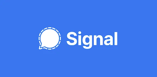 Signal messenger logo representing secure end-to-end encrypted messaging and privacy-focused communication